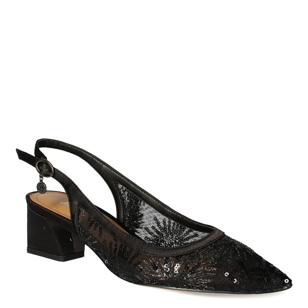 J. RENEE JULIAH BLACK SEQUIN MULTI 8.5 W (C)